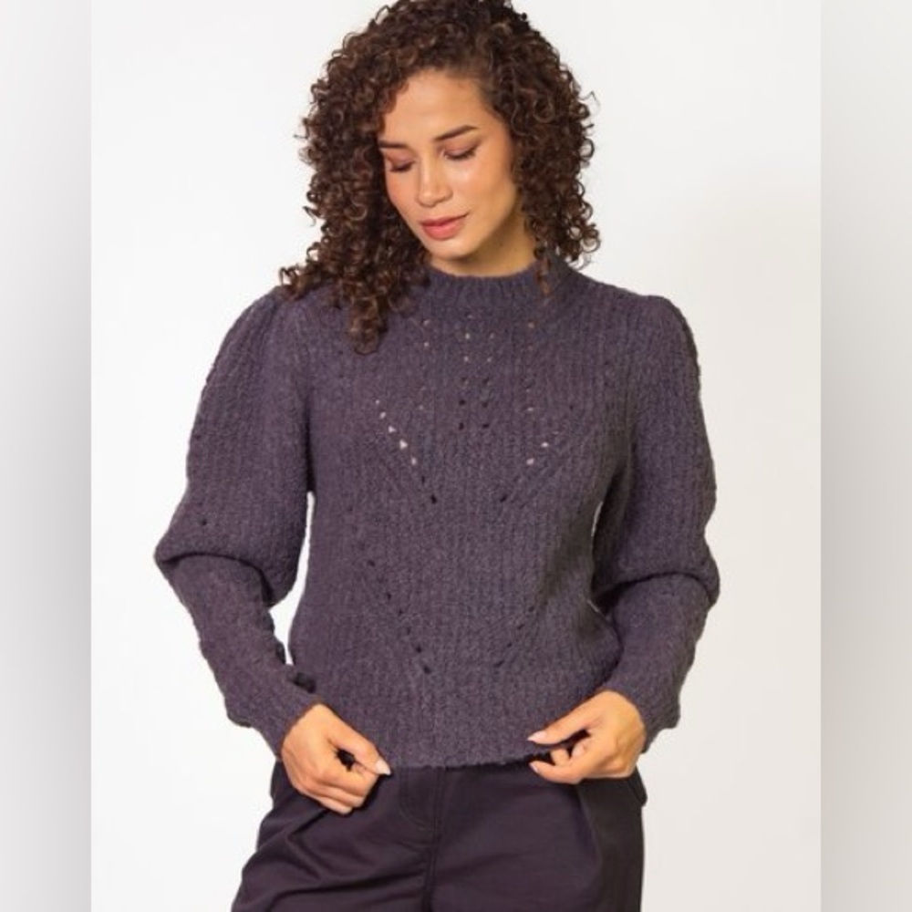 Ulla Johnson Jasper Pullover Sweater in Periscope NWT Medium